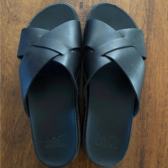 Sorel Roaming Crisscross Slide Sandals - Picture 1 of 3